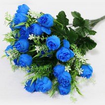 조아트 조화 성묘꽃 12대 케이라로즈 3p, 체리핑크