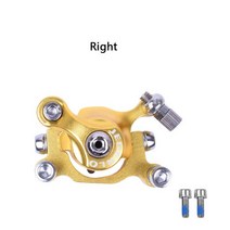 킥보드 electric bicycle brake라인 당겨 디스크 브레이크 160mm 샤오미 M365/Pro 1S 전기 스쿠터 리어 휠, 09 Right gold, 한개옵션1