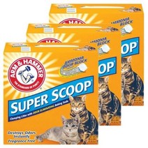 암앤해머 슈퍼스쿱 언센티드 무향 6.35kg3개묶음, 기본상품