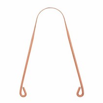 혀클리너 혓바닥청소 혀스크래퍼 백태제거 1PC 구리 혀 스크레이퍼 클리너 남성 여성 소프트 실리콘 칫솔, 01 Gold