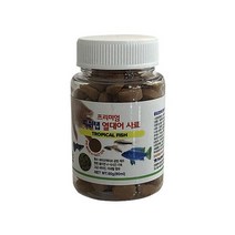프리미엄 피쉬탭 구피먹이 부착형 구피 60g 열대어 노보탭 구피밀 유리부착 붙이는먹이 관상어 붙이는 사료, 본상품