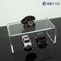 아크릴 선반 ㄷ자 소품 수납 미니진열 레고 피규어 키보드덮개 받침 투명 거치대 주문제작
