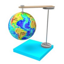 과학공중부양 회전 지구본 만들기-1인용-ZFA과학교구.과학키트.실험실습