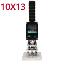 날인기 불박기 생산날짜 유통기한 자동 인쇄기 ZONESUN 핸드 헬드 핫 포일 스탬핑 열 프레스 기계 가죽 스, 03 10x13cm EU