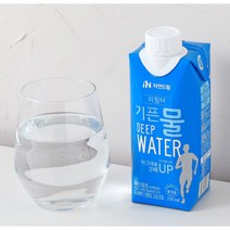 [공식판매처] 자연드림 종이팩 생수 해양심층수 기픈물_리필엠_마그네슘 2배, 330ml, 18개