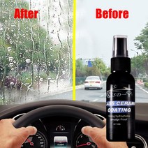 TSLM1 자동차 방수 방수 윈드 실드 클리너 50ml 안티 레인 에이전트 코팅 윈도우 자동차 스타일링, 한개옵션0
