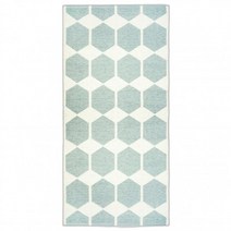 북유럽 브리타스웨덴 Brita Sweden 안나 매트 카페트 러그 아쿠아 70x100 cm