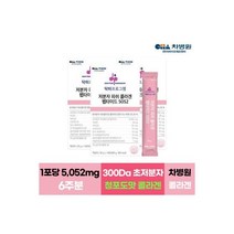 저분자 피쉬 콜라겐 펩타이드 5052 6주분 차병원