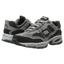 남성용 운동화 및 SKECHERS 스케쳐스 Vigor 2.0 Trait, Charcoal/Black, 7_D - Medium
