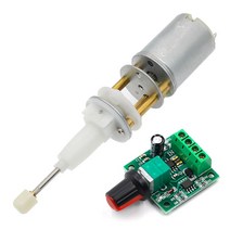 엑추에이터 직교로봇 액츄에이터 리니어모터 왕복 모터 DC 1.5V 3V 6V 텔레스코픽 막대 금속 기어 푸시 앤 풀 PWM 속도 컨트롤러 선형 액추에이터 성인 완구 성인용 장난감, [02] Only Regulator