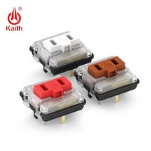 기계식 키보드 키캡 Kailh 로우 프로파일 스위치 1350 초콜릿 키보드 스위치 흰색, 갈색 스위치