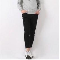 남성 데일리 청바지 데님 팬츠 바지 밴드 워싱 블랙