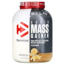 Dymatize Super Mass Gainer 구메 바닐라 6 lbs 27 kg