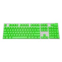 커스텀키캡 gmk 스타일 체리 키캡 기계식 키보드 104 Doubleshot ABS Spacebar Keycaps MX 키 캡 스위치 교체 용 빈 범용, [04] Green