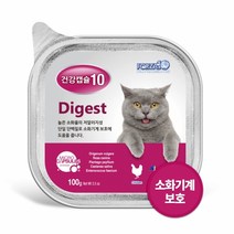 포르자10 건강캡슐10 소화 digest 100g 고양이 습식사료
