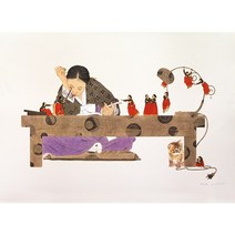 당신이 잠든사이 신선미작가 (평액자포함), 원목MDF평액자
