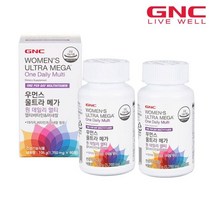 지엔씨 [GNC] 우먼스 울트라 메가 원데일리 멀티비타민 (60일분) x 2개