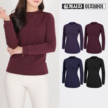 이지바이 썸바디 여성 기모티셔츠 XS33LT074W
