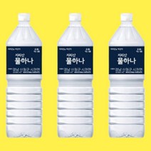지리산 물하나 생수 2L 36페트