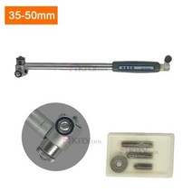 50-160mm 내경 보어 게이지 측정 막대 + 프로브 액세서리 10mm indicaotor 내경 게이지 12.7mm 디지털 인디카, 35-50mm