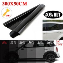 뜨거운 300cm x 50cm 블랙 창 호일 색조 착색 필름 롤 자동 홈 유리 태양 UV 보호 스티커, CHINA, 35 Percent Clear