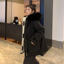 톰보이롱패딩 옌키옌키 퍼롱패딩 패딩 여성패딩자켓 하프패딩 여성야상 오리털패딩 덕다운패딩 후드야상 SQW2110008Z