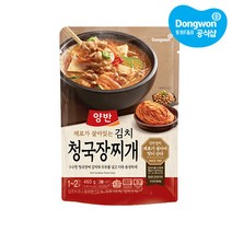 양반 김치 청국장찌개 460g 10개