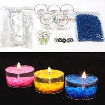 모기 향초만들기 5인세트 모기가싫어하는향 시트로넬라 퇴치 기피제 칼라스톤 예쁜 젤리 양초