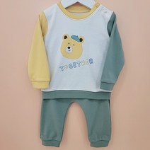 [아가방] 덕천점(신상기획)40수양면 무형광 귀염곰얼굴 원마일-곰이상하 01Q557617