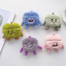 사은품/에어팟 프로 3세대 2세대 1세대 도깨비 캐릭터 모양 보드라운 털 퍼 귀여운 디자인 실리콘 케이스, SY_A314 에어팟3세대, 핑크도깨비