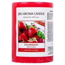 제이앤지 아로마 향초 1호(스트로베리) 120g, 상세페이지 참조
