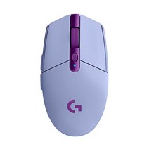 Logicool 로지쿨 게이밍마우스 피시방 인체공학 서든어택 배그 광속센서 PC 192757, 라일락, G304