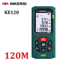 디지털 레이저 줄자 스마트 거리 측정기 방진 방수 3in1 눈금자 초소형레이저 거리 측정기 디지털 거리 측정기 룰렛 눈금자 레이저 측정 테이프 거리 측정기, 케120