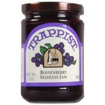 Trappist Boysenberry Seedless Jam - All Natural １2 oz., 1