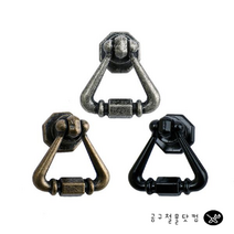 공구철물닷컴 1구 가구손잡이 고가구 수입가구 엔틱 서랍 콘솔 싱크대 장롱 손잡이 1개, 은착