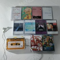 레트로 카세트 투명 워크맨 마이마이 빈티지 휴대용 미니 카세트 테이프 플레이어, 에반게리온 25주년