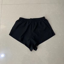 스포츠웨어 러닝 반바지 마라톤싱글렛 상의, XL, 30, 04.쓰리 팬츠 블랙