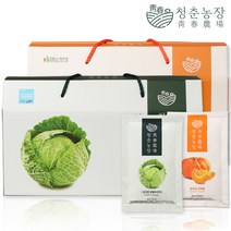 청춘농장 양배추즙 히비스커스 석류즙 늙은 호박즙 무안 자색양파즙 도라지배즙 푸룬 사과즙 건강즙, 청춘농장 늙은 호박즙 1박스 + 양배추즙 1박스 총 60포