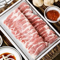 국내산 한돈 등심덧살, 3개, 500g
