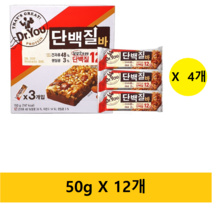 닥터유 단백질바 주머니쏙, 50g, 12개