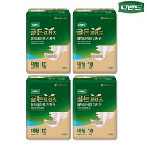 디펜드 골든프렌즈 겉기저귀 매직 대형 10매x4팩(40매) 성인용기저귀