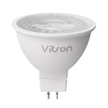 비츠온 LED MR16 12V 5W SMD W 집중형 스포트 할로겐 램프 대체용 전구, 1개, 주광색 6500K