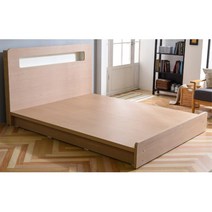 USB 낮은 킹깔판 헤드수납 led침대프레임 게스트룸 K, 티크 USB 콘센트