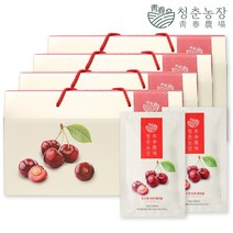 [청춘농장] 순수한 타트체리즙 4박스 총 120포, 상세 설명 참조, 선택:타트체리즙 4박스 120포, 상세 설명 참조