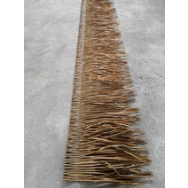3m 모조 볏짚 밀짚 초가 인조 갈대 지붕 초가집 플라스틱 인공 볏집 시공 자재, 갈색개