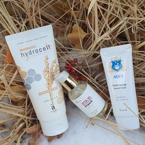 더마 하이드로셀 라이스 클렌징폼(150ml)+비타90앰플 콜라겐플러스(40nl)+프리미엄 멀티 워터드롭 내츄럴 크림에센스(60ml), 150ml+40ml+60ml
