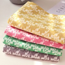 자투리 OX 하운드체크 택1, OX 하운드체크 머스타드