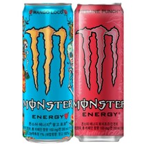 몬스터 에너지 355ml 파이프라인 펀치x12캔+망고 로코x12캔, 상세페이지 참조, 24개