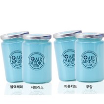 에어메딕검 실내용 화장실차량용 탈취제 냄새제거 새집증후군 대용량(360g)시트러스향, 블랙체리향