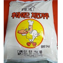 업소용 후라이드치킨용 튀김가루 5kg 순살닭고기 프라이드치킨 파우더